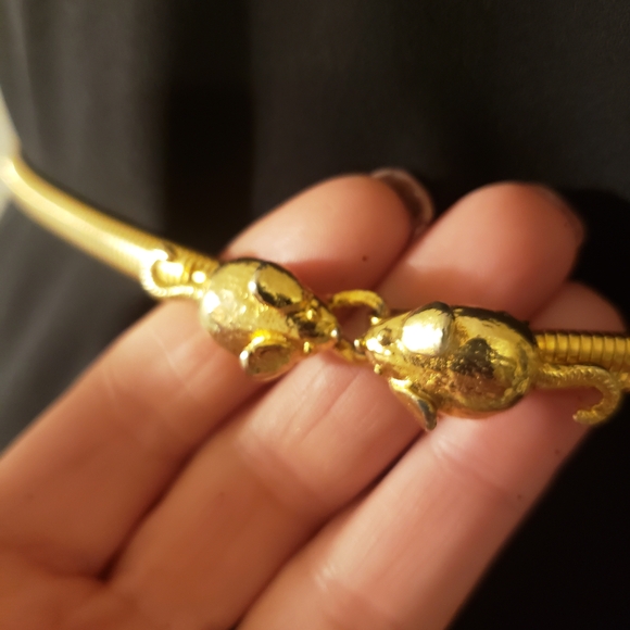 Gold Snake Bracelet - Picture 1 of 5